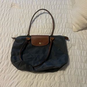 Long champ mini tote, navy